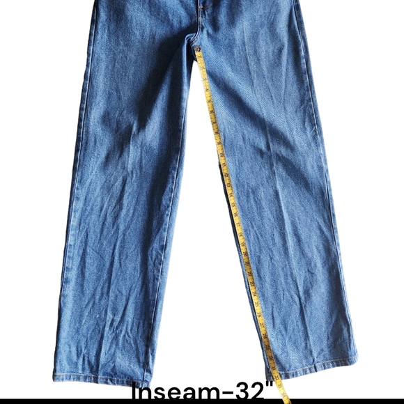 Vtg 80s 90s Be Bop High Rise Button Fly Jeans 100% Cotton USA Made Sz 9 (30×32) - Picture 13 of 15